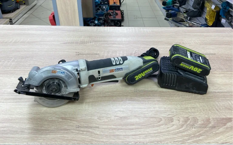 Циркулярная мини-пила аккумуляторная Dexter Power