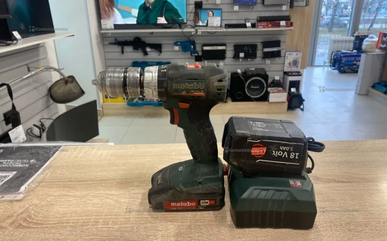 Шуруповерт Metabo sb 18 l bl
