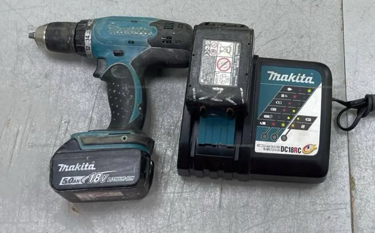 Дрель-шуруповерт makita BHP453SHE