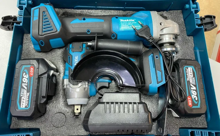 Набор 2 в 1 Makita УШМ + Гайкаверт.
