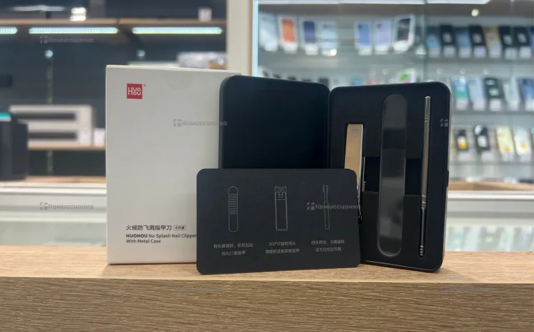 Маникюрный набор Xiaomi HuoHou Nail Сlipper 4-piece Set HU0210 (черный)