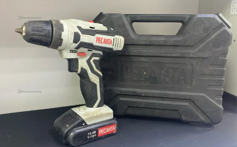 Шуруповерт ресанта да-14-2лк