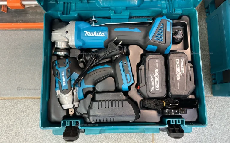 Makita Набор УШМ + Гайковерт 36V