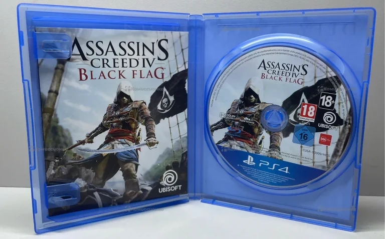 Диск для PS4 Assassins Creed Black Flag