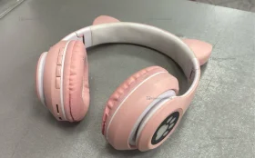 Наушники розовые