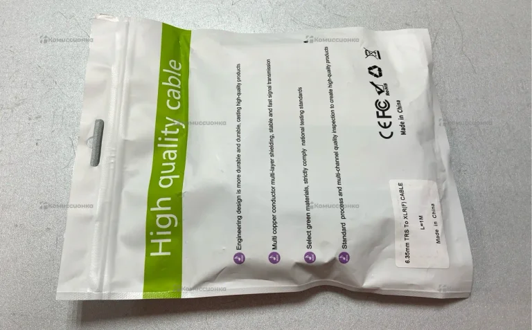 Кабель XLR-6,35mm 1m