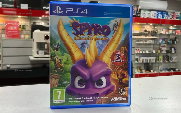 Диск для Ps5 Spyro Reignited Trilogy