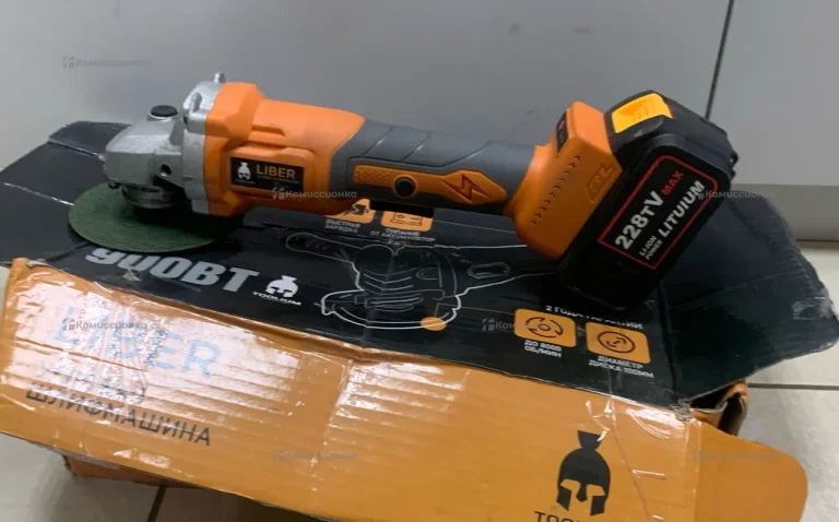 Liber Угловая аккумуляторная шлифмашина