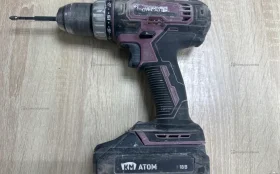 Купить шуруповерт atom cd181/2 б/у , в Москва и область Цена:690рублей