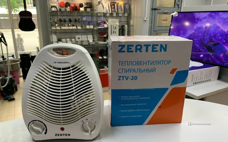 Тепловентилятор спиральный Zerten