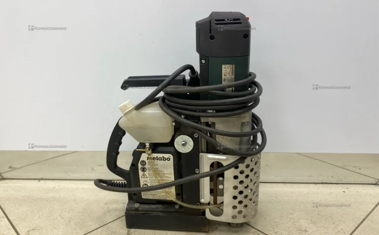 Сверлильный станок на магнитной подошве metabo mag