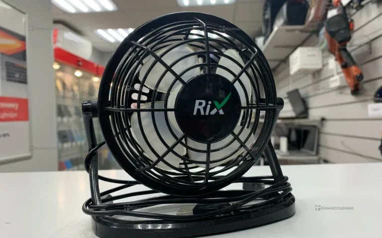 Настольный вентилятор rix rdf-1500usb