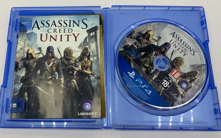 PS. диск для ps4 Assasin creed unity