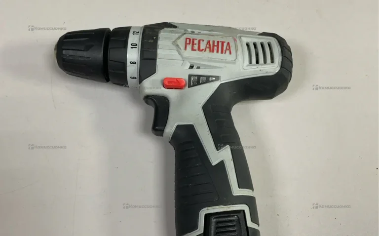 Аккумуляторная дрель-шуруповерт РЕСАНТА ДА-12-2ЛК
