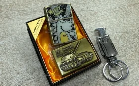 Набор зажигалок дракон+танк