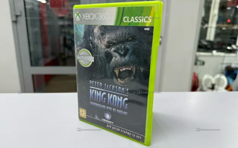 Xbox 360 диск Peter Jackson’s King Kong