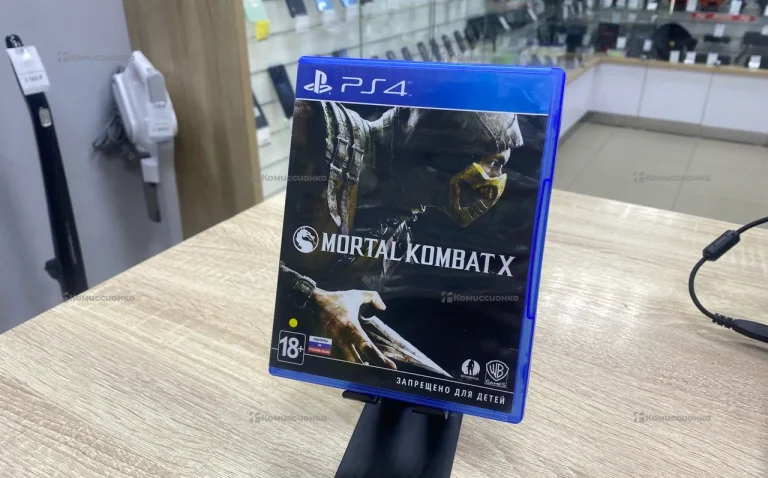 PS4 диск. ps4 mortal kombat x