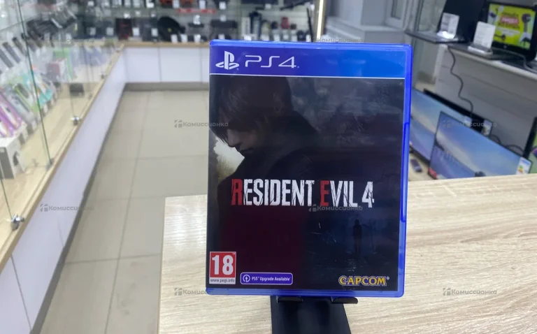 PS4 диск. resident evil 4