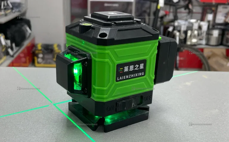 Лазерный уровень 4D зел линии