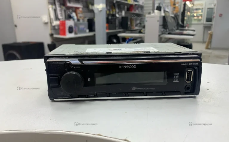 Автомагнитола  Kenwood KMM-BT206