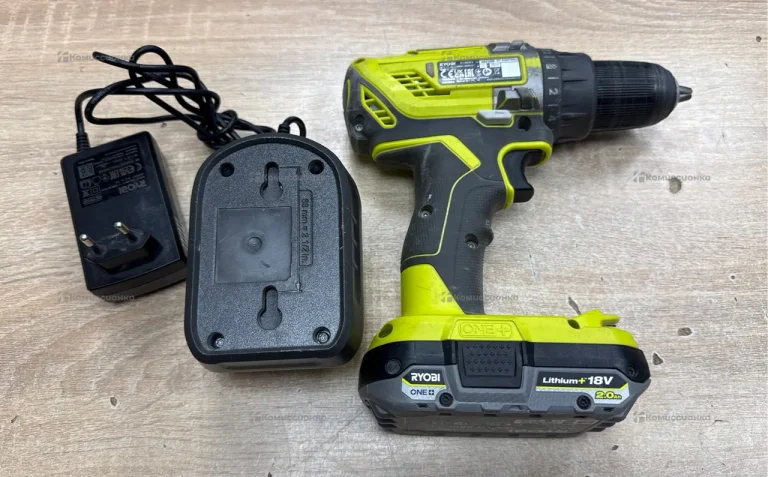 Дрель-шуруповерт Ryobi R18DD3-0