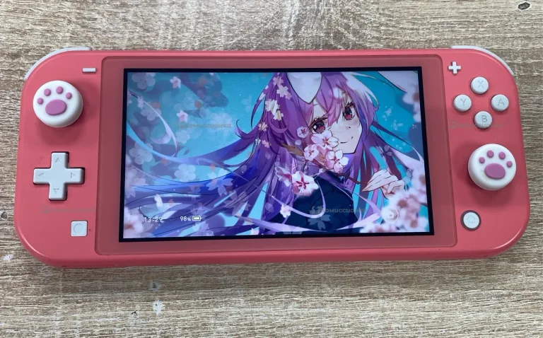 Приставка Nintendo switch lite шитая