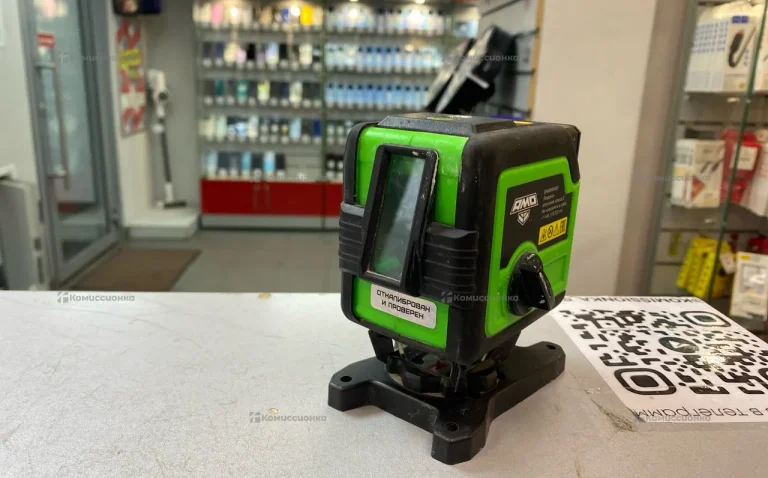 Лазерный уровень AMO 360 green