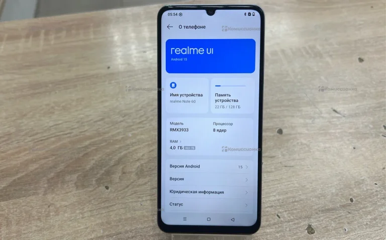 Realme Note 60 4/128 ГБ