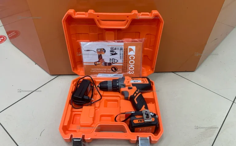 Аккумуляторная дрель-шуруповерт СОЮЗ ДШС-12К