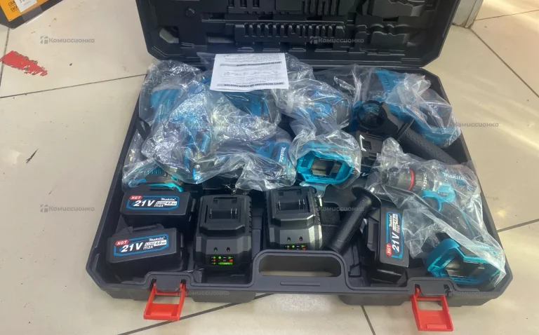набор 6 в 1 Makita 4 АКБ