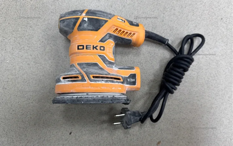 Эксцентриковая шлифмашина сетевая DEKO DKG400-125