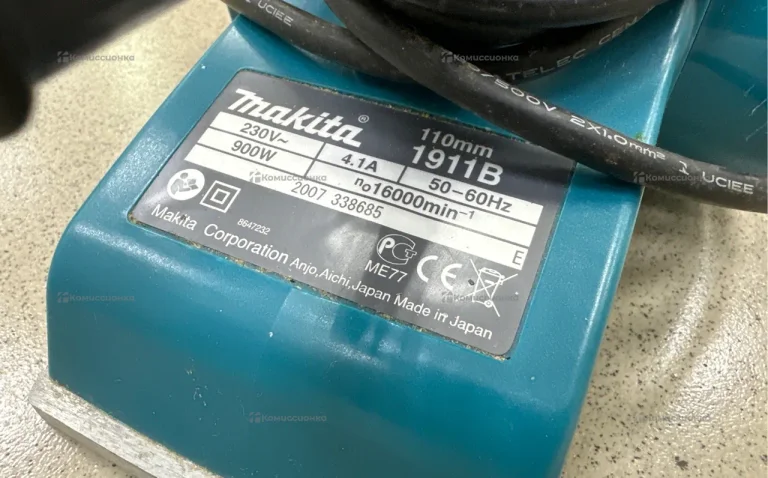 Электрорубанок makita 1911B