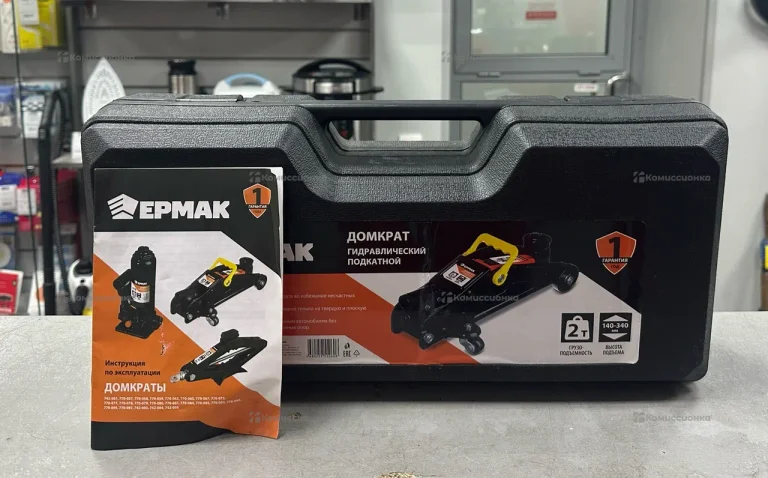 Домкрат подкатной Ермак 2т