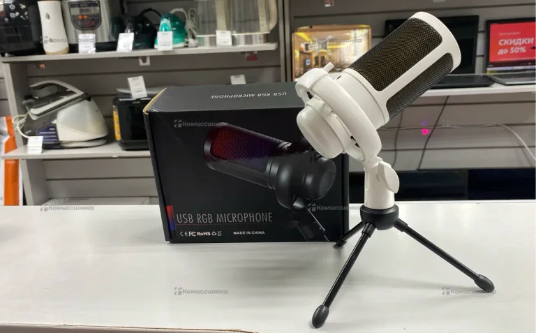 Микрофон USB RGB
