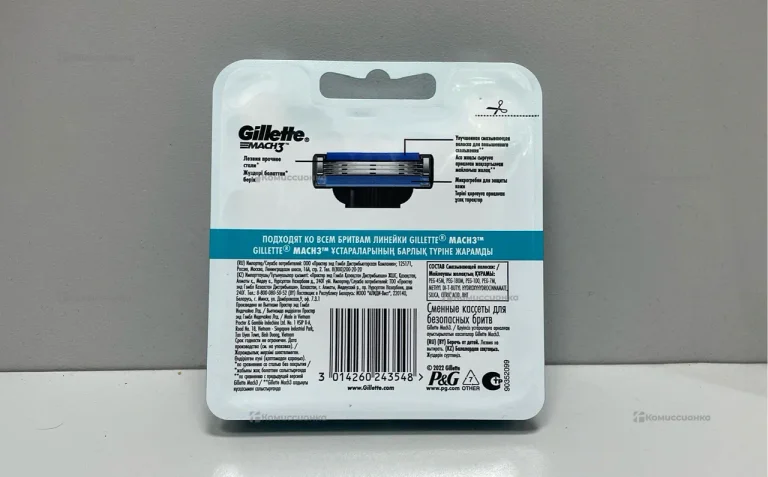 Лезвия Gillette Mach 3 (8ш)