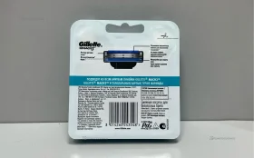 Сменные Кассеты Для Мужской Бритвы Gillette Mach3, с 3 лезвиями, прочнее, чем сталь, для точного бритья, 8 шт