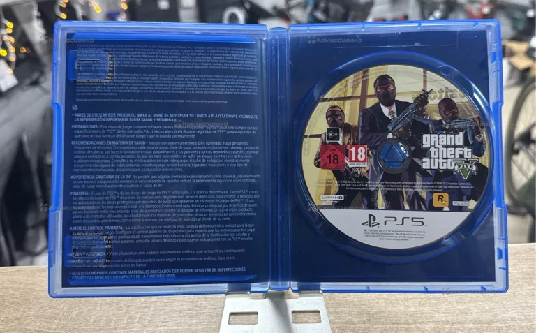 Приставка Sony Диск для PS5 GTA V