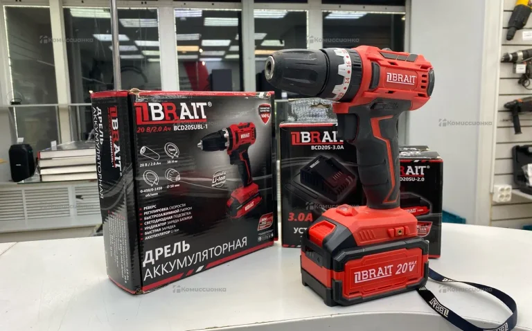 Бесщеточная дрель шуруповерт Brait  BCD20SUMBL