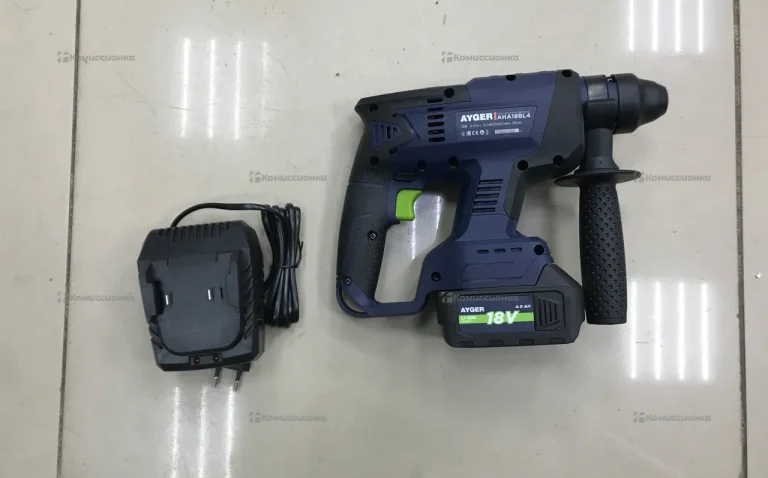 Аккумуляторный перфоратор AYGER aha18bl4