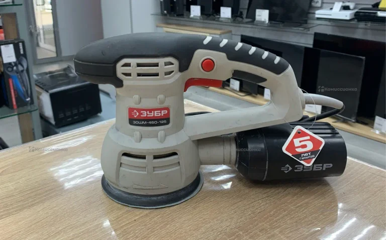 Эксцентриковая шлифмашина ЗУБР ЗОШМ-450-125