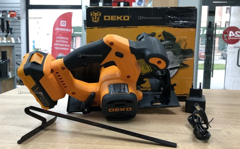 Аккумуляторная дисковая пила DEKO DKCS20