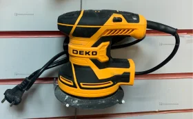 шлифмашина эксцентриковая сетевая deko dkg400-125