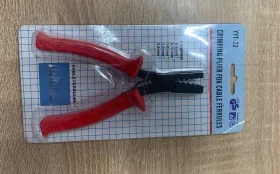 Crimping plier for cable ferrules yyt 22