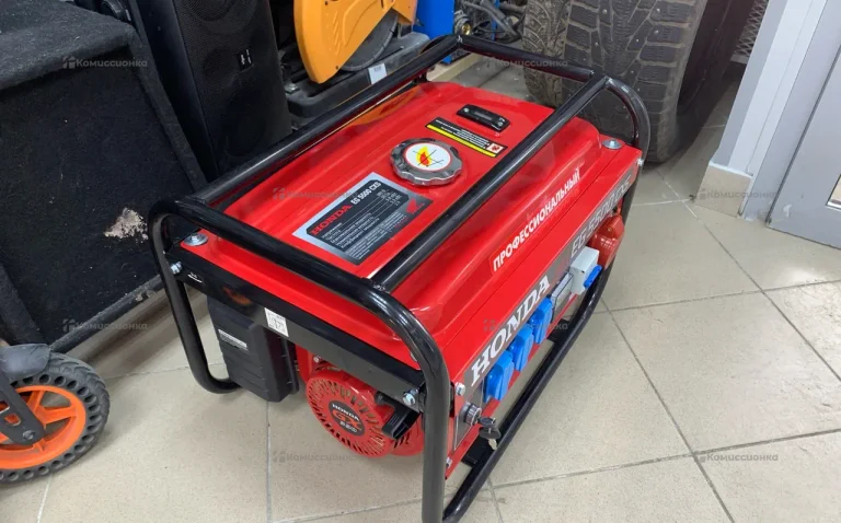 Бензогенератор Honda eg 5500 cxs