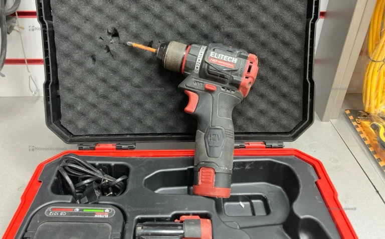Дрель-шуруповерт аккумуляторная Elitech CD 12L2