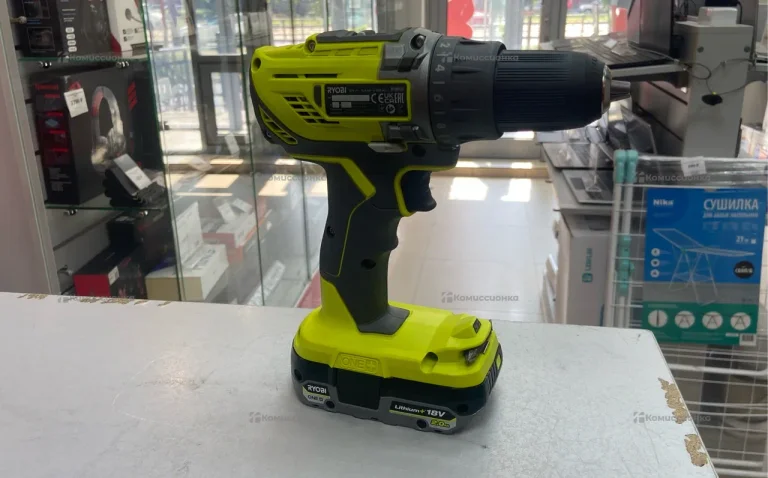 Дрель-шуруповерт Ryobi R18DD3-0