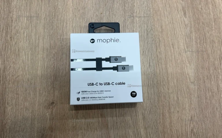Кабель Mophie Type-C to Type-C 100W 1m Black