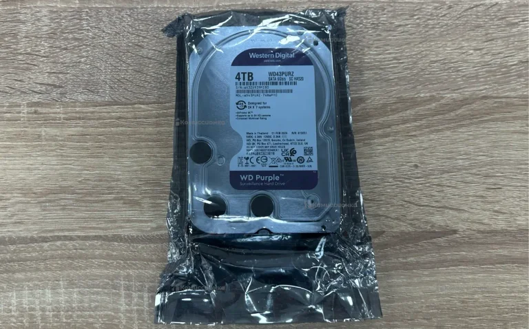 Жесткий диск Western Digital Purple 4 tb
