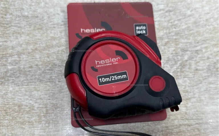 Рулетка Hesler с автостопом 10 м x 25 мм