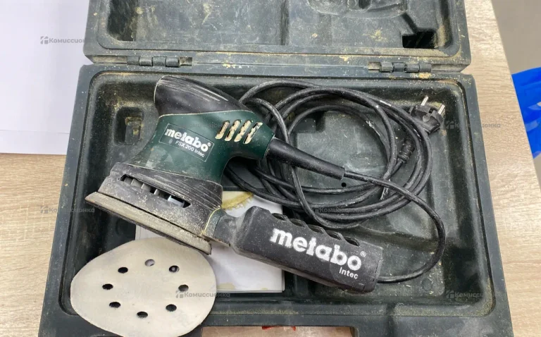 Эксцентриковая шлифмашина Metabo FSX 200 Intec